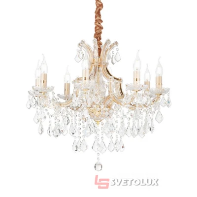 Хрустальная люстра Ideal Lux Napoleon sp8 167398